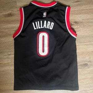 Adidas Portland Trail Blazers Damian Lillard Icon Edition Swingman kids jersey